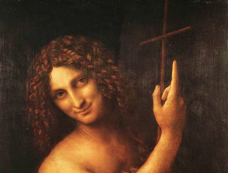 São João Batista de Leonardo da Vinci - Guia do Louvre