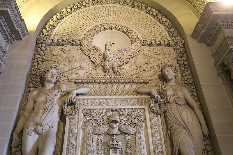 Sala das Cariátides no Louvre