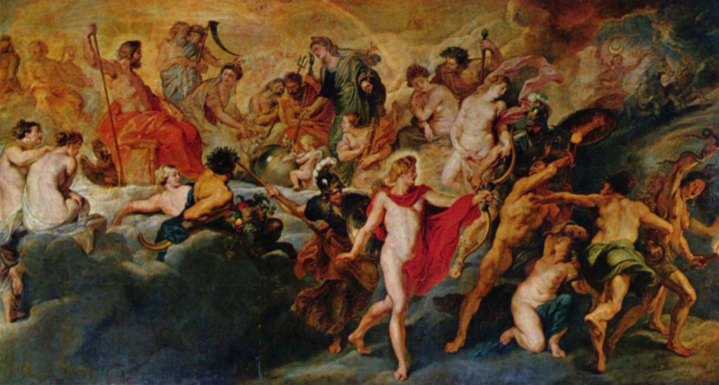 Série de 24 pinturas de Rubens