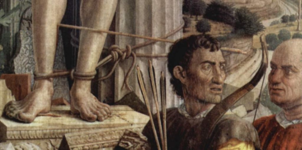 São Sebastião por Andrea Mantegna