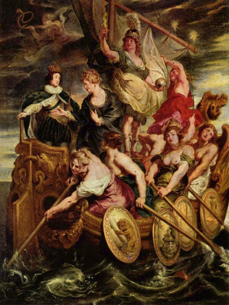 Série de 24 pinturas de Rubens